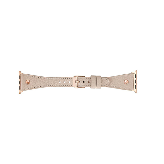 Bloominbag Bloomband Signature Dune Brown Leather Apple Watch Band - 44/45/46/49mm