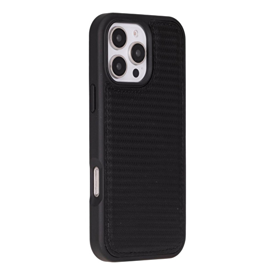 Bloominbag Aurel Magna Graphene Black Deri Iphone 16 Pro (6.3