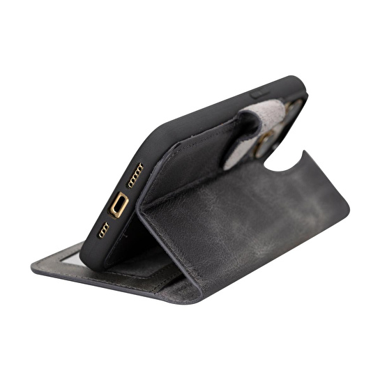 Bloominbag Aurel Magna Sandy Stone Deri Iphone 16 Pro (6.3