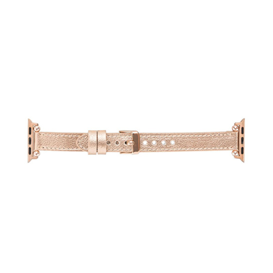 Bloominbag Bloomband Signature Golden Sand Leather Apple Watch Band - 44/45/46/49mm