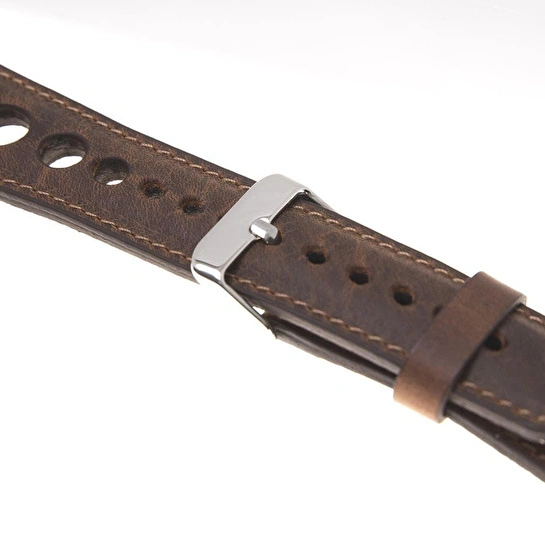 Bloominbag Alpine Heritage Saddle Hakiki Deri Apple Watch Kordonu - 44/45/46/49mm