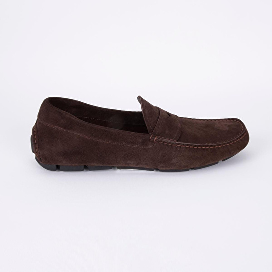Bloominbag Cortina Loafer Brown Premium Hakiki Suede Erkek Loafer Ayakkabı- 42 Numara
