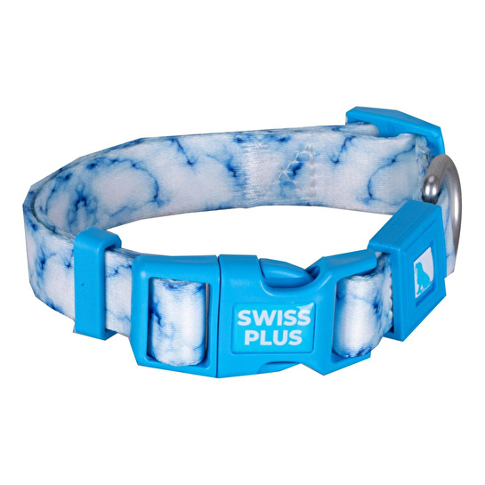 Bloominbag Swissplus Urban Paws Sky Marble Recycled Köpek Tasması - 25 Mm