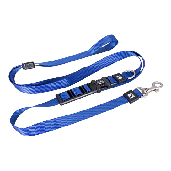Bloominbag Swissplus Urban Paws Deep Ocena Blue Hands-free Ayarlanabilir Köpek Kordonu – 25mm