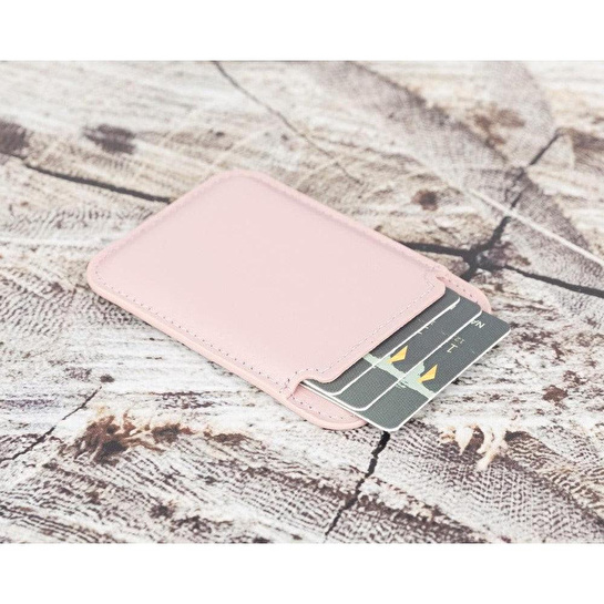 Bloominbag Snapé Dusty Rose Mıknatıslı Deri Telefon Kartlık