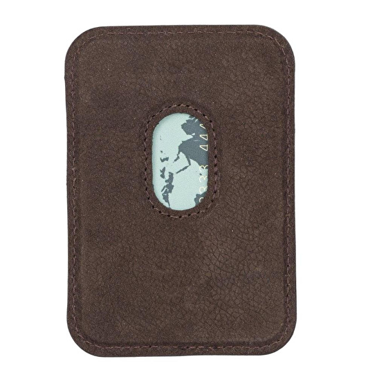Bloominbag Snapé Saddle Heritage Mıknatıslı Deri Telefon Kartlık
