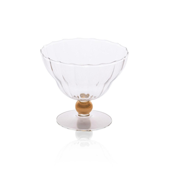 The Mia Cam Dondurmalık Ve Tatlı Sunum Kasesi Gold 240 Ml