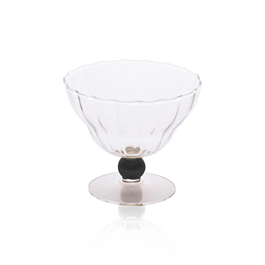 The Mia Cam Dondurmalık Ve Tatlı Sunum Kasesi Black 240 Ml