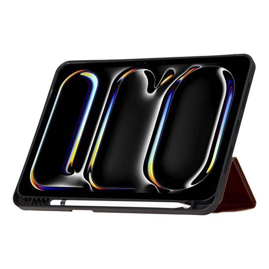 Bloominbag Porté Warm Tan Hakiki Deri Ipad Kılıfı – Ipad Pro 13” (2024)