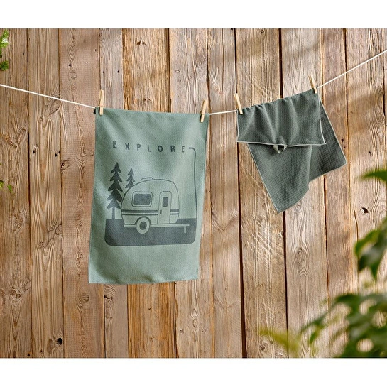 Tchibo 2 Adet Outdoor Kurulama Bezi