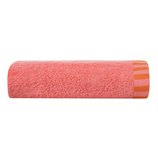 Mudo Home Nova Yüz Havlusu Pembe Turuncu 50x80