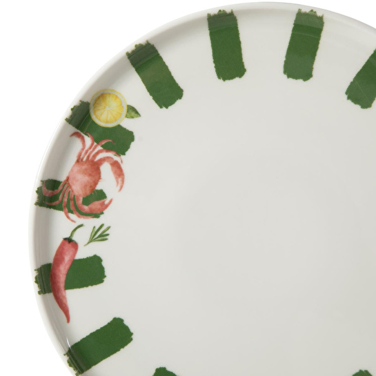 Mudo Home Padova Pi̇zza Tabaği - Yeşi̇l 31cm