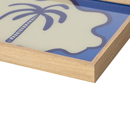 Mudo Home Palm Tepsi̇ 31x42 Cm