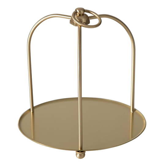 Mudo Home Liora Kulplu Dekorati̇f Tepsi̇ 18x21 Cm