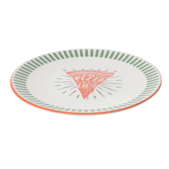 Mudo Home Agen Pi̇zza Tabaği 32cm - Yeşi̇l