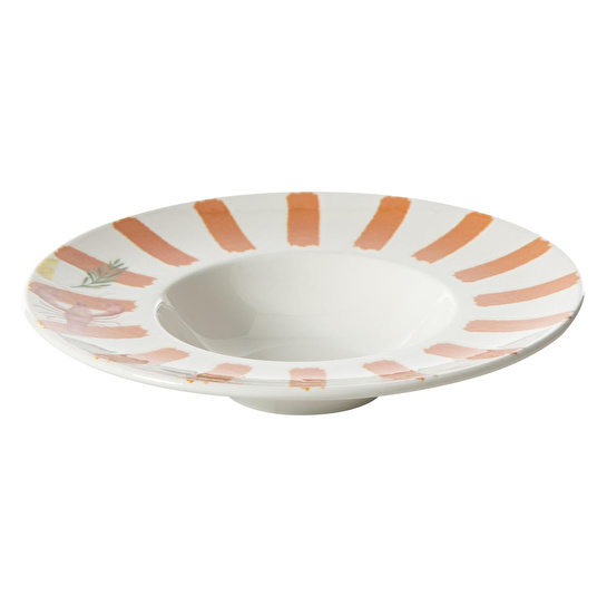 Mudo Home Padova Makarna Tabaği - Turuncu 29cm