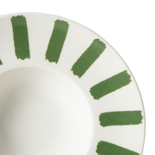 Mudo Home Padova Makarna Tabaği - Yeşi̇l 29cm