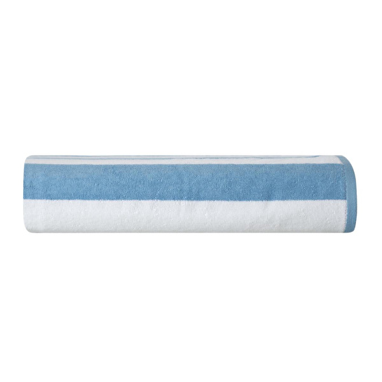 Mudo Home Nova Plaj Havlusu Mavi̇ Beyaz 80x160