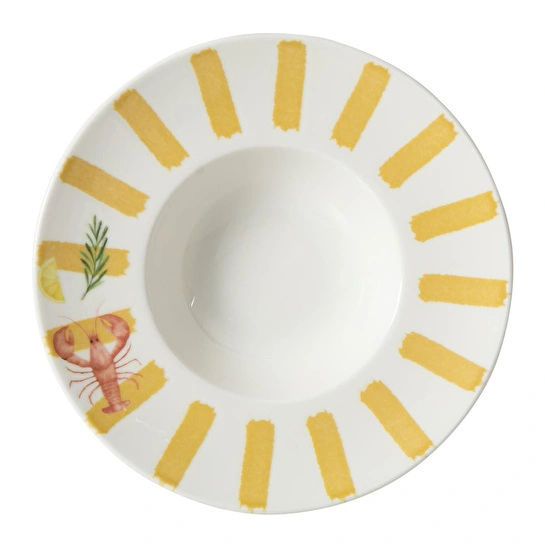 Mudo Home Padova Makarna Tabaği - Sari 29cm