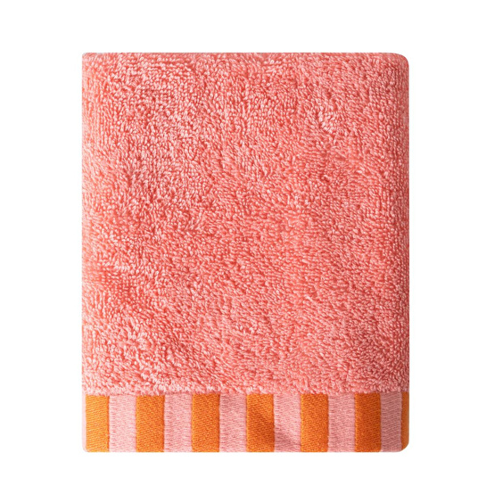 Mudo Home Nova El Havlusu Pembe Turuncu 30x50