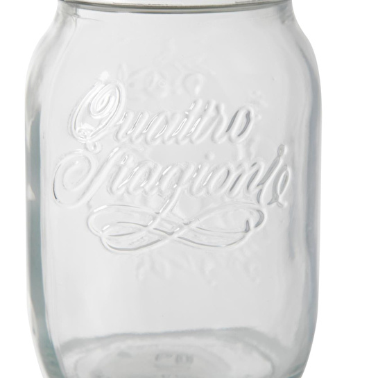 Mudo Home Metal Kapakli Cam Kavanoz 500 Ml