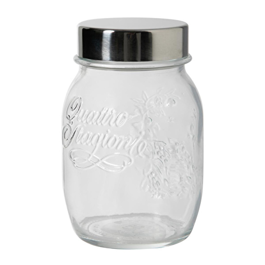 Mudo Home Metal Kapakli Cam Kavanoz 500 Ml