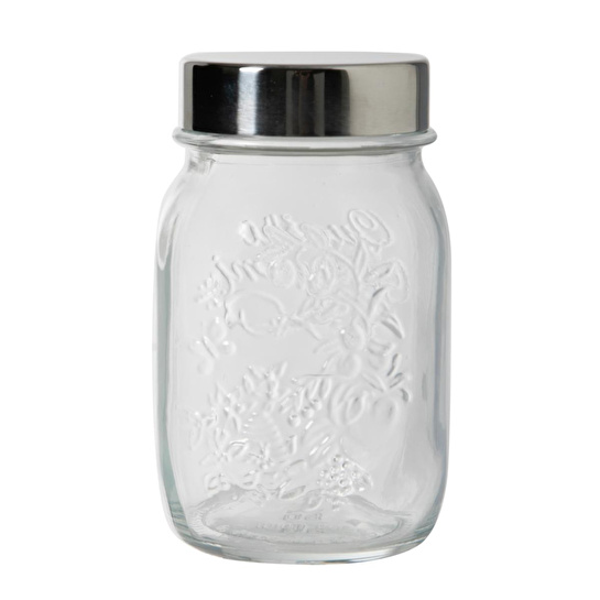 Mudo Home Metal Kapakli Cam Kavanoz 500 Ml