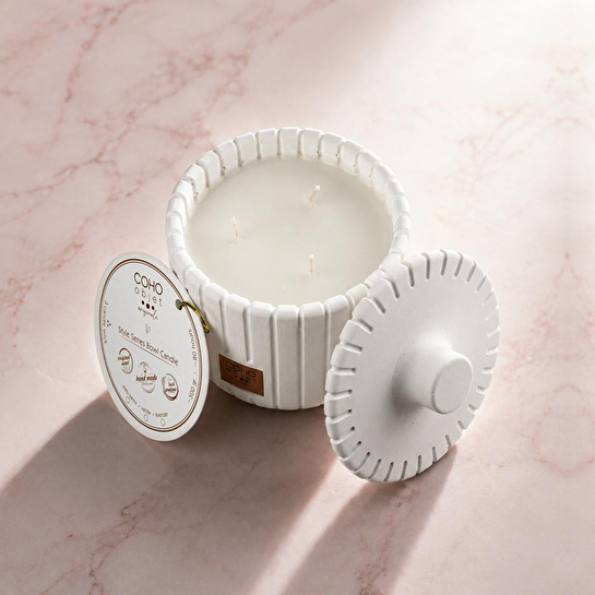 Coho Objet Coho Style Soft Vanilla El Dökümü Dekoratif Mum