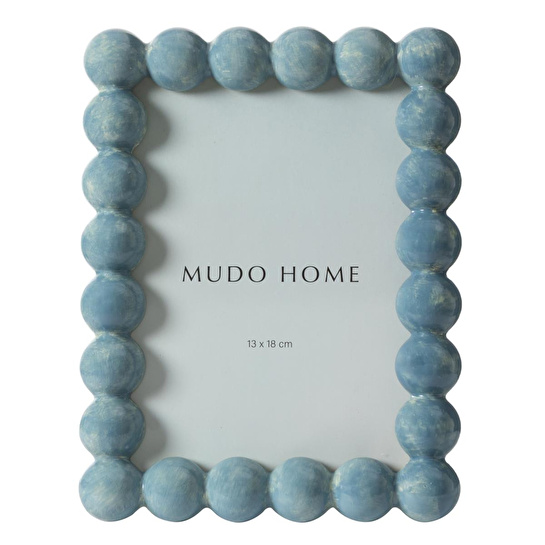 Mudo Home Blue Pearl Çerçeve 16x21 Cm