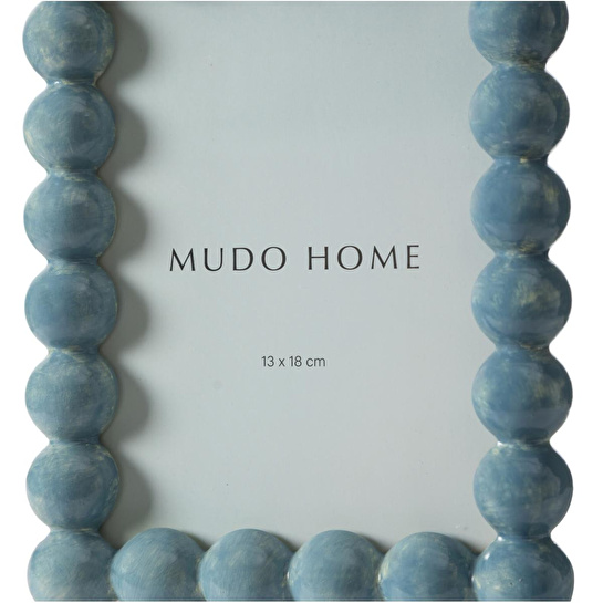 Mudo Home Blue Pearl Çerçeve 16x21 Cm