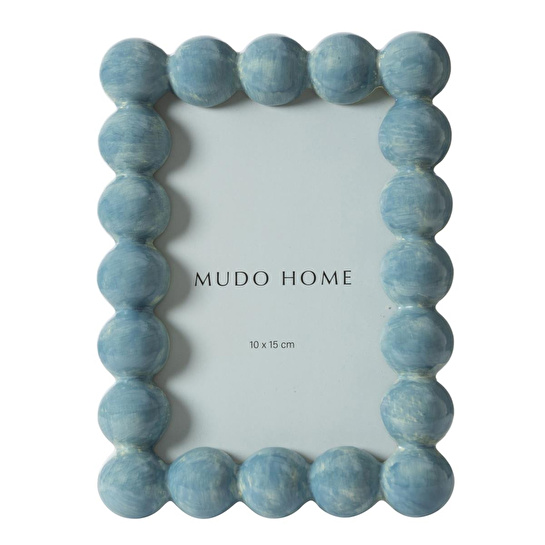 Mudo Home Blue Pearl Çerçeve 14x19 Cm