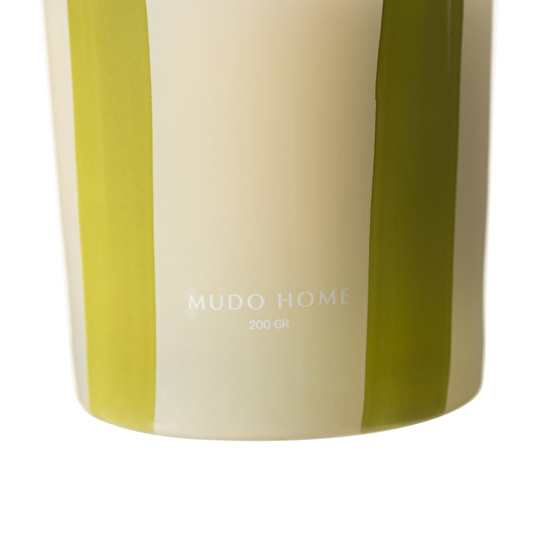 Mudo Home Glowy Çi̇zgi̇li̇ Peach Mum 200 Gr