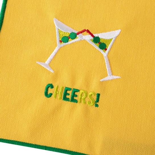 Mudo Home Summer Nakişli 4'lü Kokteyl Peçete 15x15 Cm
