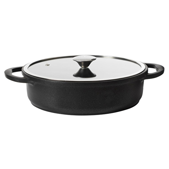 Mudo Home Granita Döküm Basik Tencere 26 Cm