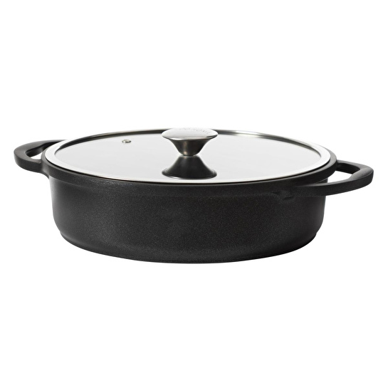 Mudo Home Granita Döküm Basik Tencere 26 Cm
