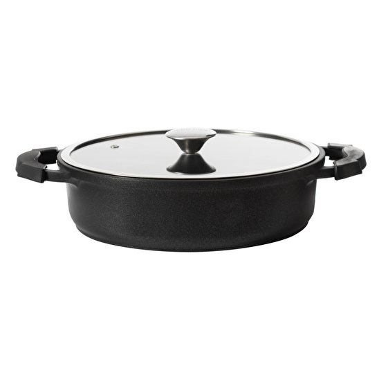 Mudo Home Granita Döküm Basik Tencere 26 Cm