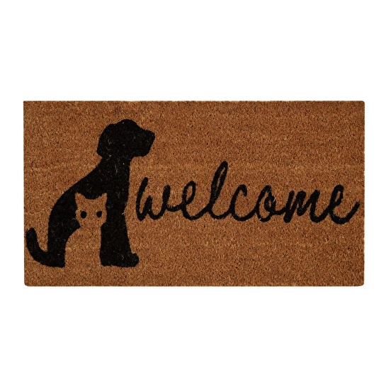 Mudo Home Welcome Dog Kapi Paspas 33x60 Cm