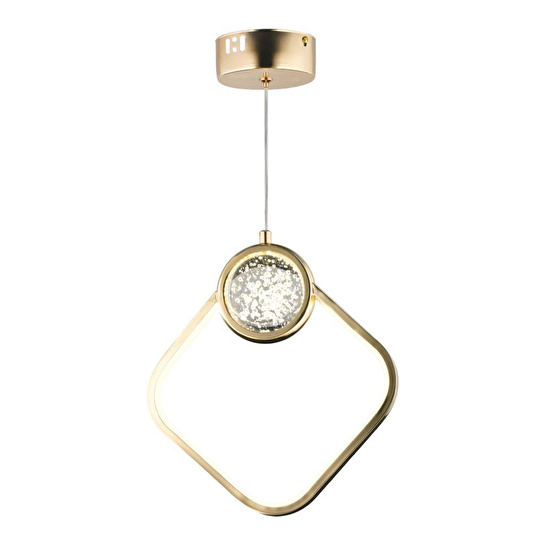 Apliqa Frieda Tekli 3 Renkli 17 Watt Gold Ledli Modern Oturma Odası Salon Sarkıt Avize