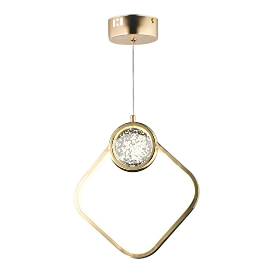 Apliqa Frieda Tekli 3 Renkli 17 Watt Gold Ledli Modern Oturma Odası Salon Sarkıt Avize