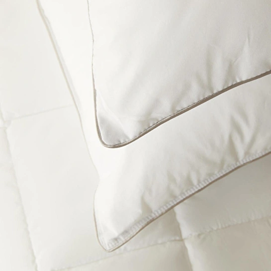 Ocean Home Textile 2'li Pamuklu Saten Biyeli 800 Gr Mikrojel Yastık Seti 50 X 70 Cm
