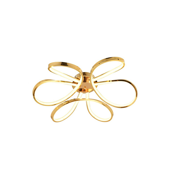 Apliqa Chalda Gold Plafonyer Modern Salon Led Avize