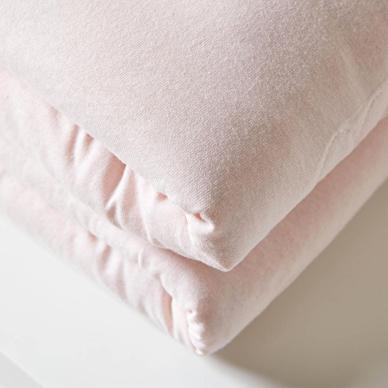 Ocean Home Textile %100 Pamuk Penye Pembe Kalp Nakışlı Çocuk Tek Kişilik Çok Amaçlı Örtü 155 X 215 Cm