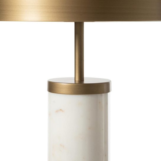 Mudo Home Pilz Gold Mermer Abajur 30x47 Cm