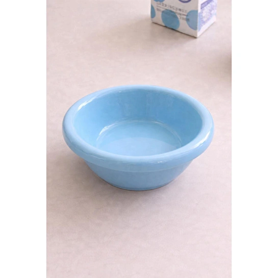 Beige & Stone Seramik Mavi Donut Bowl Kahvaltılık Tatlı Salata Kase