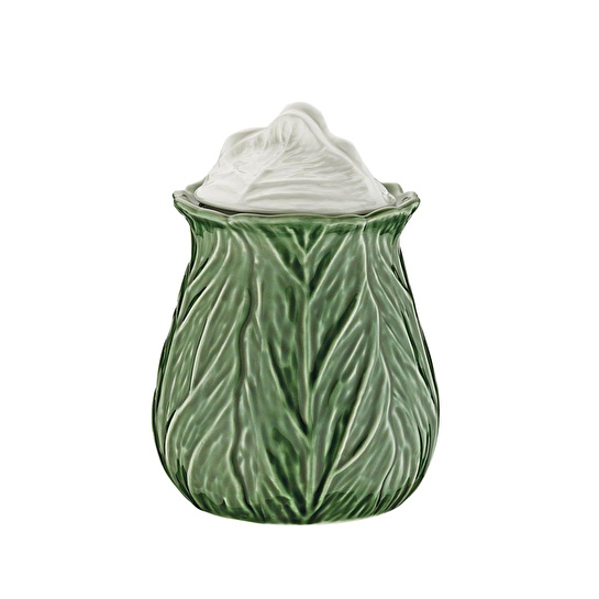 Lucky Art Lefora Porselen Yeşil Kavanoz 14cm