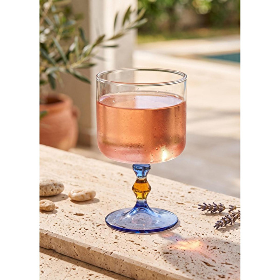 The Mia Bead Dondurmalık Tatlı Sunum Kasesi Mavi 300 Ml