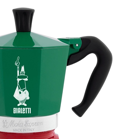 Bialetti Moka Express Italia Multicolor (6 Cup)
