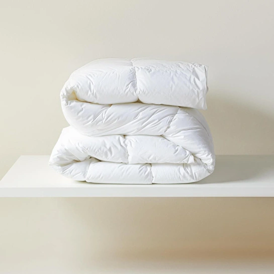 Ocean Home Textile %100 Pamuk Kumaş Kaz Tüyü Konforunda Saten Biyeli Mikrojel Battal Boy Yorgan 235 X 215 Cm