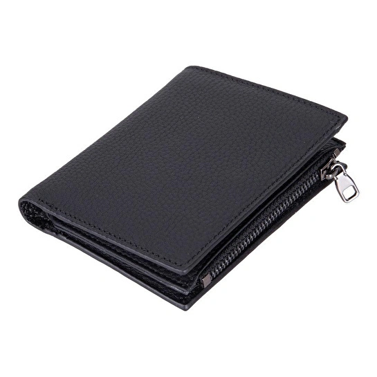 Bloominbag Heritage Arc Noir Black Deri Erkek Cüzdanı