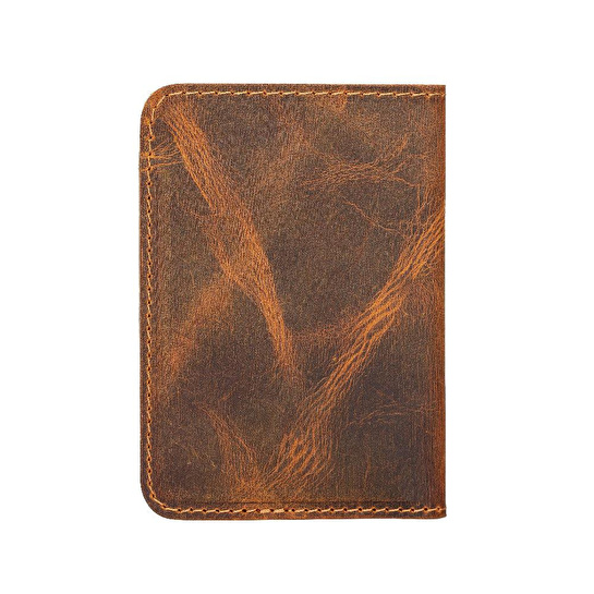 Bloominbag Heritage Core Saddle Brown Deri Erkek Cüzdanı